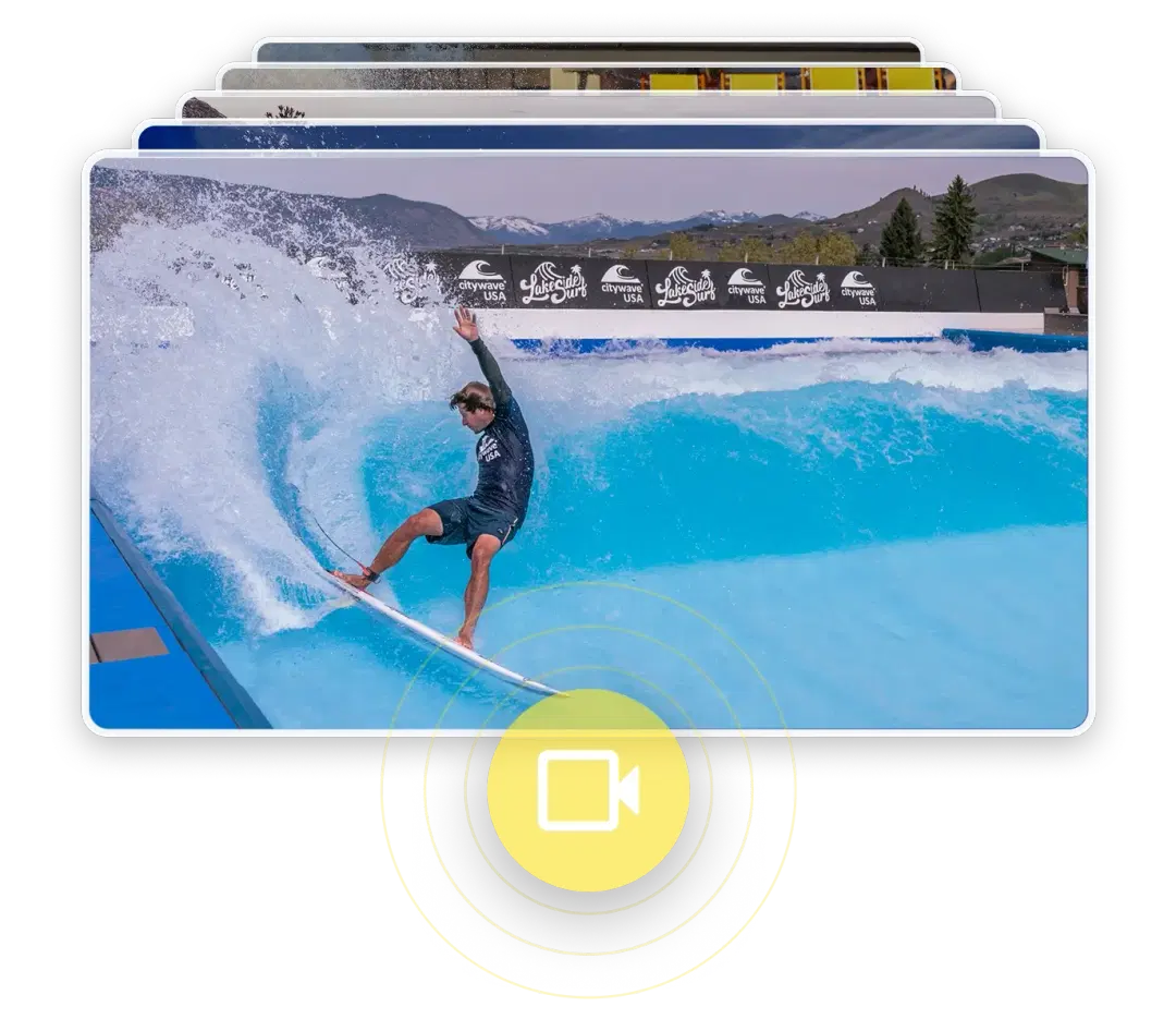 Every wave is captured